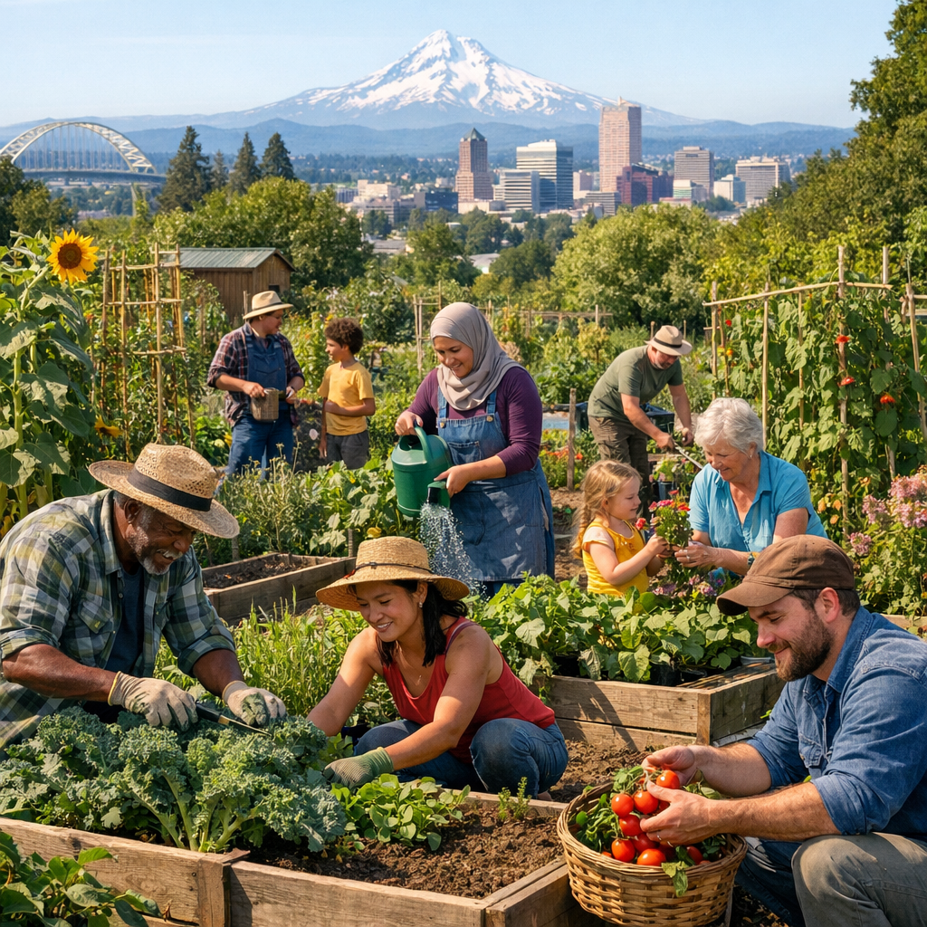 Cultivating Community: The Role of Portland’s Community Gardens
